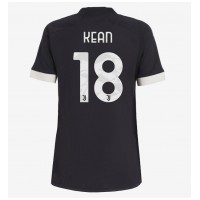 Fotbalové Dres Juventus Moise Kean #18 Dámské Alternativní 2023-24 Krátký Rukáv